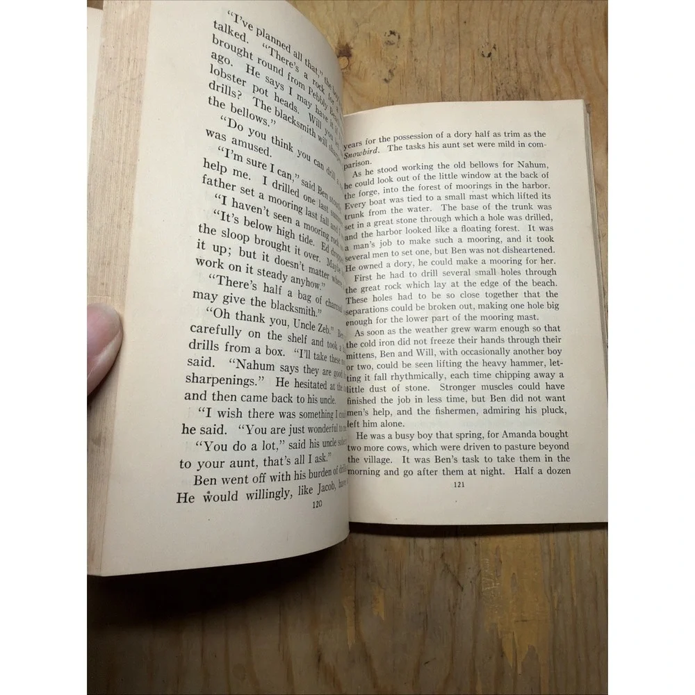 1933 Ben of Old Monhegan A Boy's Life by Sidney Baldwin hc ~ vintage 1930s